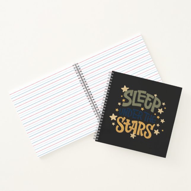 Sleep Under the Stars Notebook (Inside)