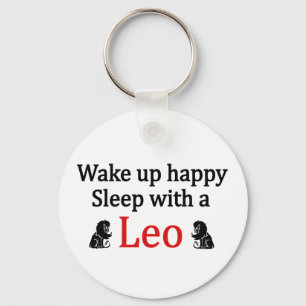 Sleep With a Leo Keychain