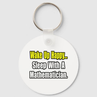 Sleep With a Mathematician Keychain