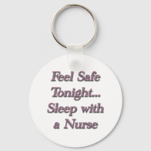 sleep with a nures keychain