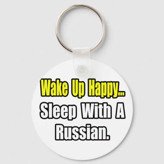 Sleep With a Russian Keychain (Front)