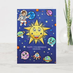 'Sleep with the Stars' Folded Greeting Card