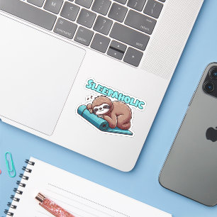 Sleepaholic - Sleeping Sloth On Yoga mat