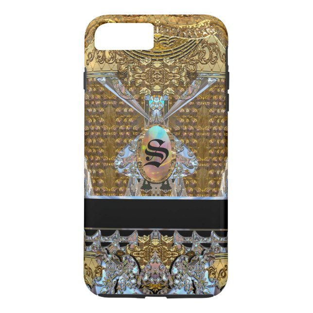 Sleepdazer Pretty Monogram Case-Mate iPhone Case (Back)
