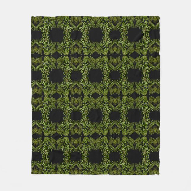 Sleeper Plaid Fleece Blanket (Front)