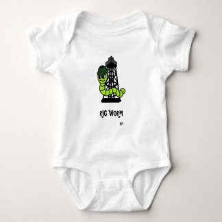 Sleeper Rig Worm Baby Bodysuit