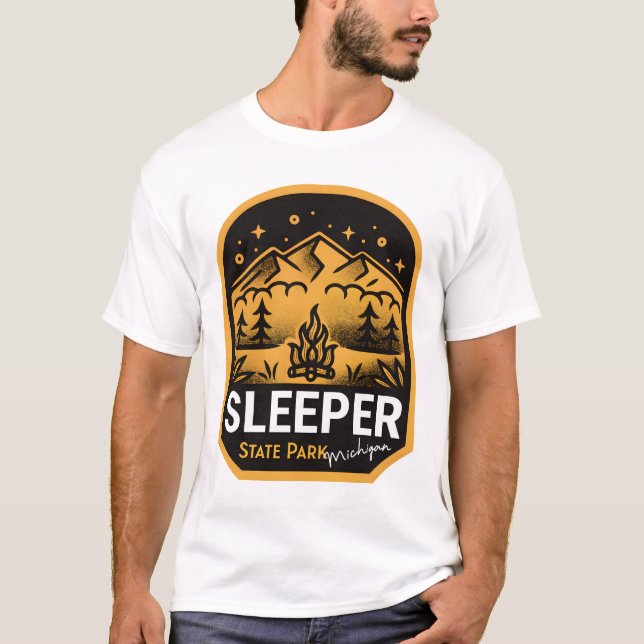 Sleeper State Park Michigan T-Shirt (Front)