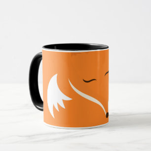Sleepin fox Mug. Mug