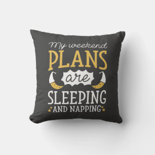 Sleeping And Napping Outdoor Pillow