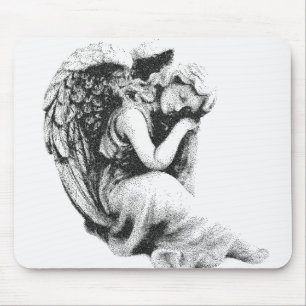 Sleeping Angel Mouse Pad