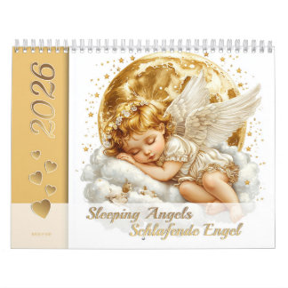 Sleeping Angels – Schlafende Engel 2026 Calendar