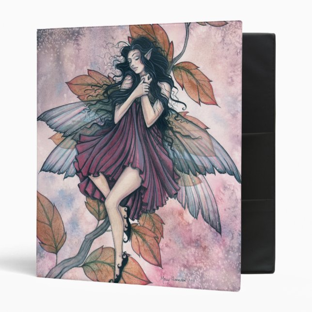 Sleeping Autumn Fairy Binder (Front/Inside)