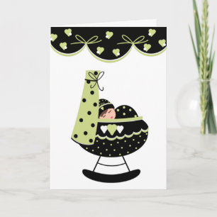 Sleeping Baby New Baby Greeting Card