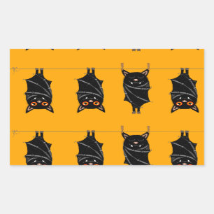 sleeping bats sticker