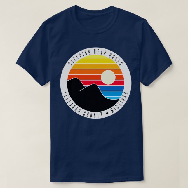Sleeping Bear Dunes 2 T-Shirt (Design Front)