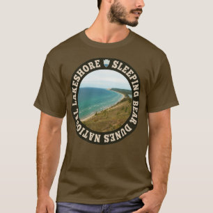 Sleeping Bear Dunes National Lakeshore circle T-Shirt