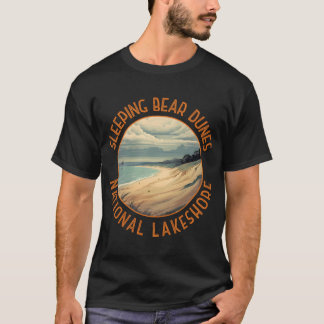 Sleeping Bear Dunes National Lakeshore Distressed T-Shirt