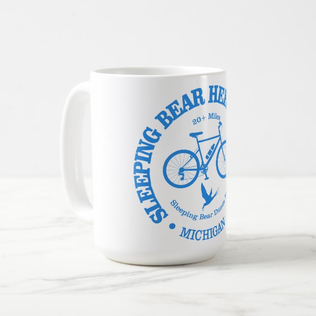 Sleeping Bear HT (cycling) Coffee Mug (Front Left)
