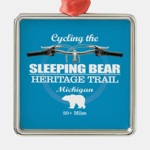 Sleeping Bear HT (H2) Metal Ornament