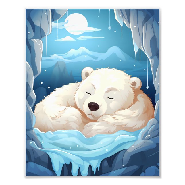 Sleeping Bear Photo Print (Front)