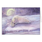 Sleeping Bear Polar Bear Art by Molly Harrison