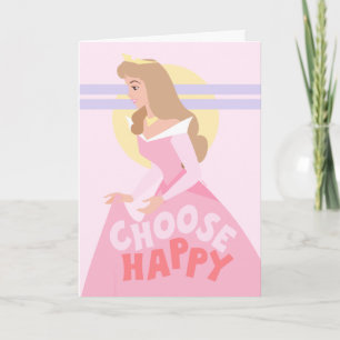 Sleeping Beauty Aurora   Choose Happy Card