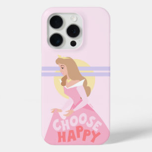 Sleeping Beauty Aurora   Choose Happy iPhone 15 Pro Case