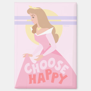 Sleeping Beauty Aurora   Choose Happy Magnet
