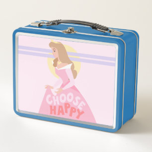 Sleeping Beauty Aurora   Choose Happy Metal Lunch Box