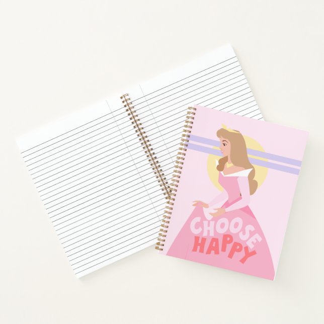 Sleeping Beauty Aurora | Choose Happy Notebook (Inside)
