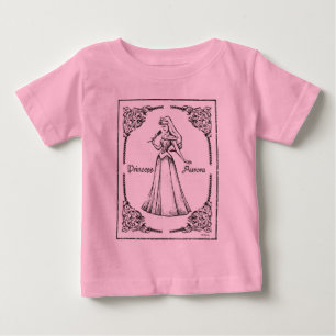 Sleeping Beauty   Aurora - Vintage Rose Baby T-Shirt