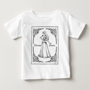Sleeping Beauty Aurora - Vintage Rose Baby T-Shirt