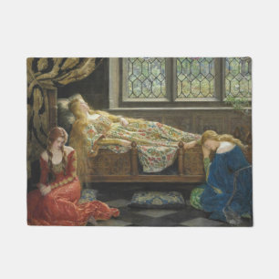 Sleeping Beauty (by John Collier) Doormat