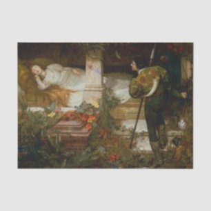 Sleeping Beauty (Fairy Tale Scene) (by Brewtnall) Tissue Paper