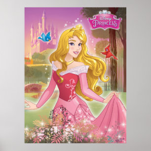 Sleeping Beauty Garden Poster