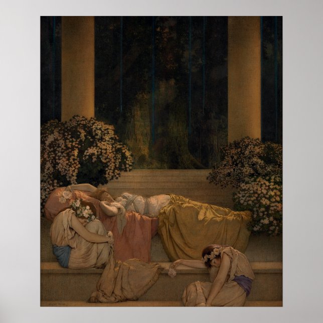 Sleeping Beauty in Wood Poster (Front)