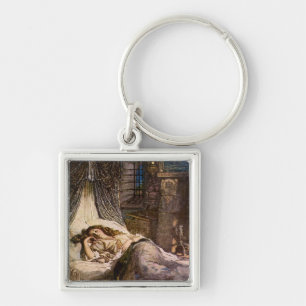 Sleeping Beauty Keychain