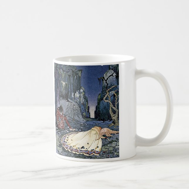 Sleeping Beauty Princess Vintage Magic Romance Coffee Mug (Right)