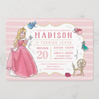 Sleeping Beauty | Watercolor Birthday