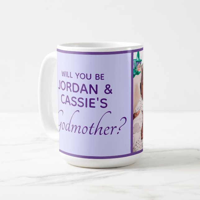 Sleeping Beauty - Will You Be My Godmother Coffee Mug (Front Left)