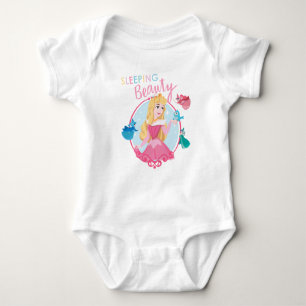 Sleeping Beauty With Fairy Godmothers Baby Bodysuit