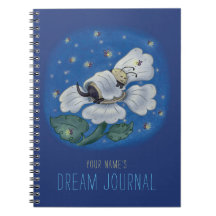 Sleeping Bee Personalized Dream Journal