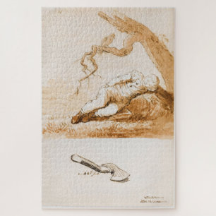 Sleeping Boy – Caspar David Friedrich (1802) Jigsaw Puzzle