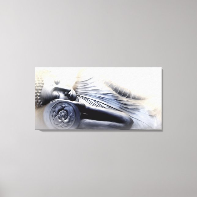 Sleeping Buddha II Canvas Print (Front)