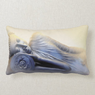 Sleeping Buddha III Lumbar Pillow