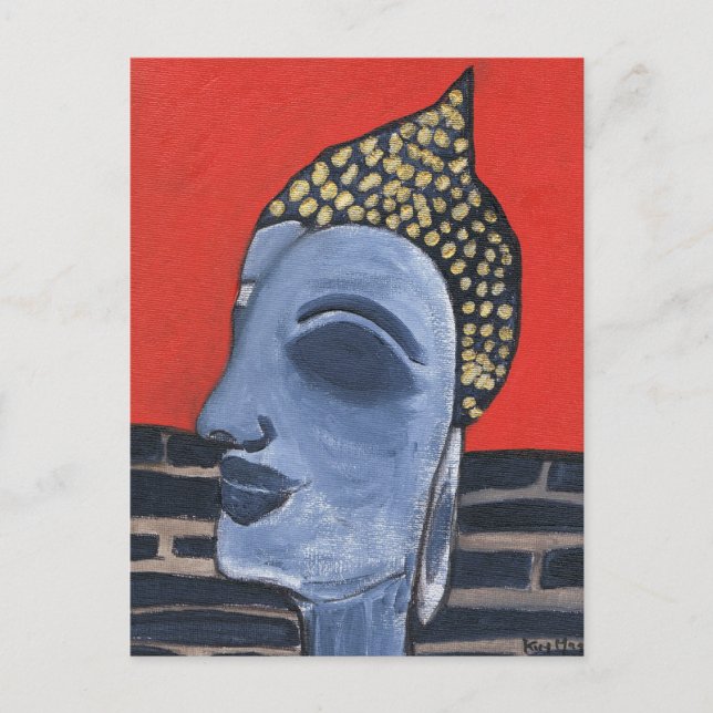 sleeping buddha Postcard (Front)