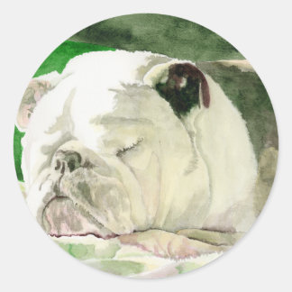 Sleeping Bulldog Stickers