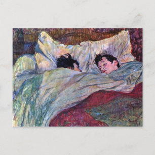 Sleeping by Toulouse-Lautrec Postcard