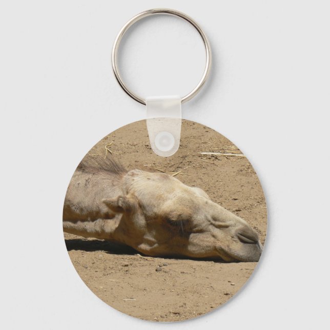 Sleeping camel keychain (Front)