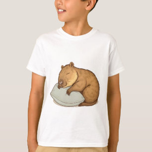sleeping Capybara Sleepybara T-Shirt